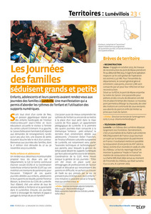 Journes des Familles 2013: bilan! -- 24/02/14