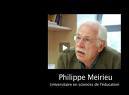'Respecter les rythmes de l'enfant pour l'aider  grandir' avec Philippe Meirieu. -- 18/03/09